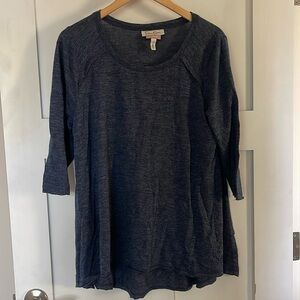 Long sleeve nursing shirt